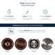 preview thumbnail 7 of 6, SinkSense Antique Copper Kitchen Sink Disposal Flange Drain with Stopper