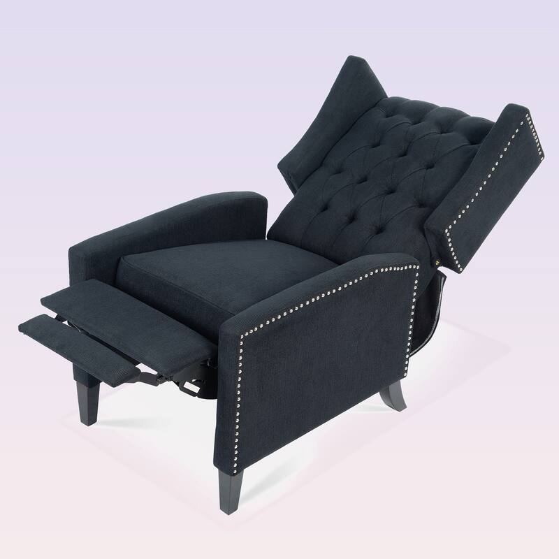 Modern Manual Wing Chair Recliner For Living Room