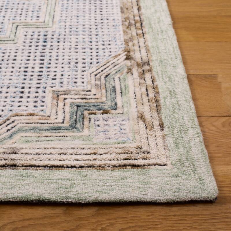 SAFAVIEH Handmade Ebony Catharina Wool Rug