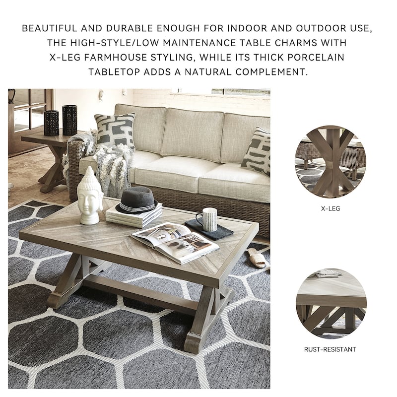 Signature Design by Ashley Beachcroft Outdoor Coffee Table