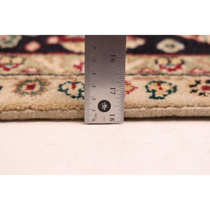 ECARPETGALLERY Hand-knotted Finest Agra Jaipur Beige, Light Khaki Wool Rug - 8'0 x 10'0