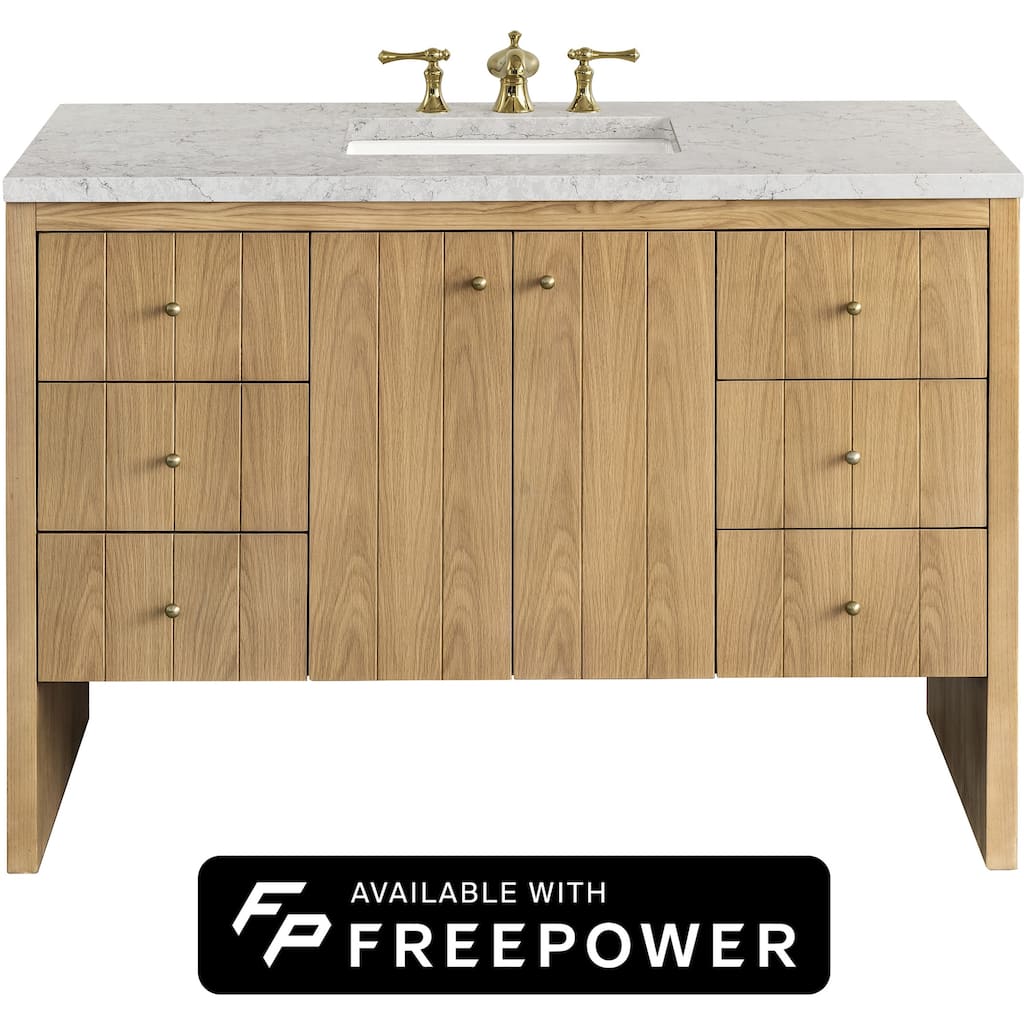 James Martin Vanities 435-V48-FEJP Hudson 48" Free Standing Single