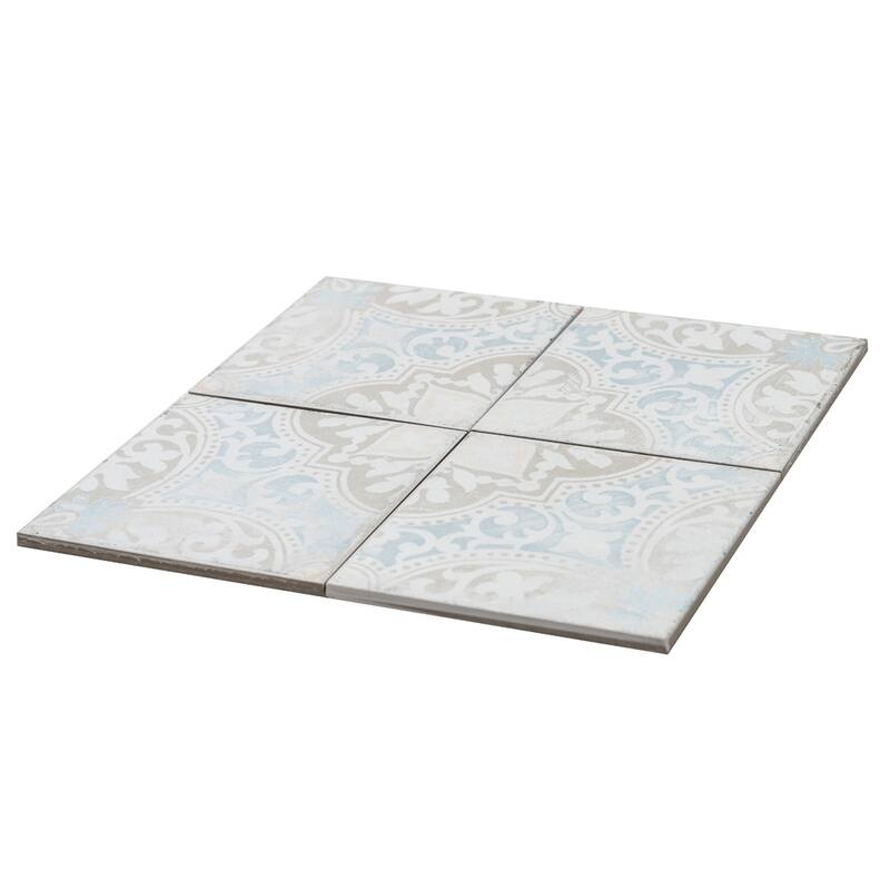 The Tile Life Greenwich 6x6 Montjuic Porcelain Floor & Wall Tile