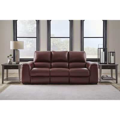 Signature Design by Ashley Alessandro Power Reclining Sofa with Adjustable Headrest - 95"W x 40"D x 41"H