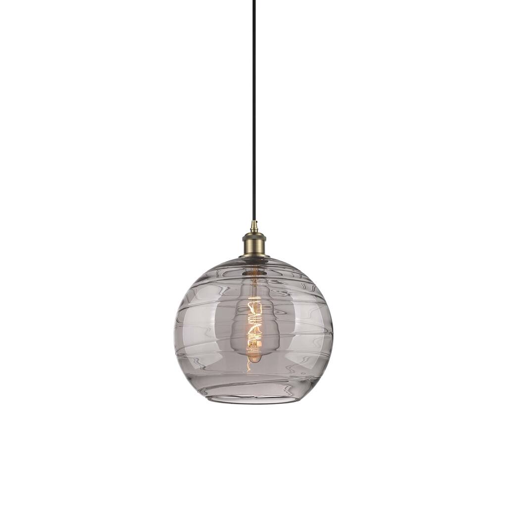 Innovations Lighting 516-1P-14-12 Athens Pendant Athens Deco Swirl 12"