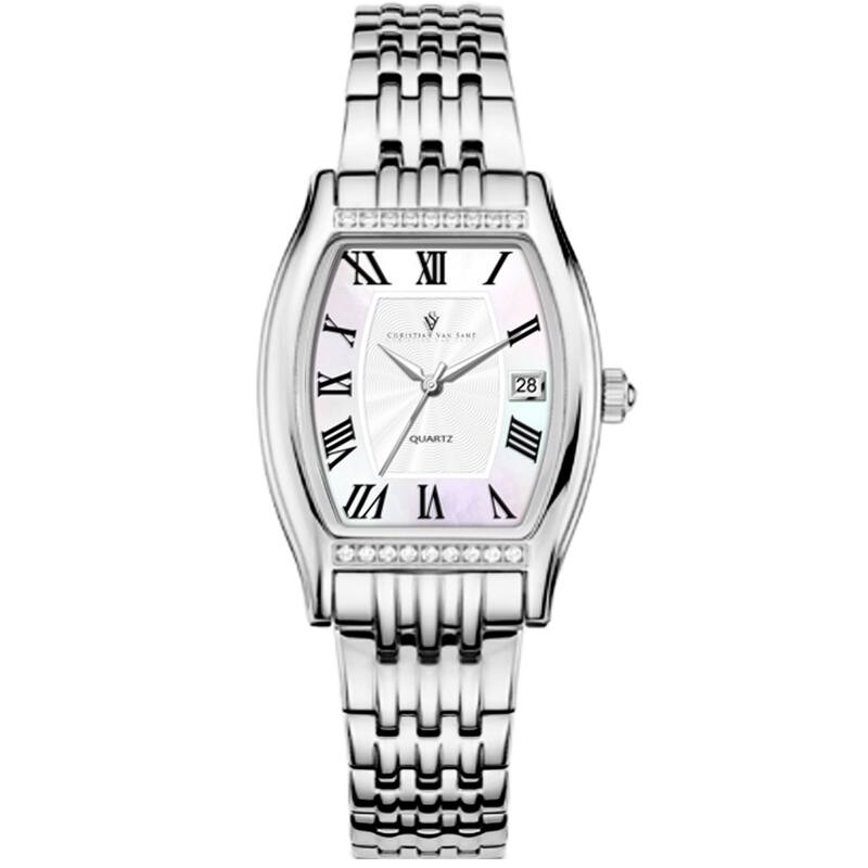 Christian Van Sant Women's Gemma White Dial Watch - CV2450 - One Size