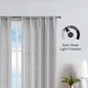 preview thumbnail 11 of 17, Nautica Caspian Light Filtering 54" x 84" Textured Rod Pocket Window Curtain Panel Pair