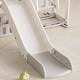 preview thumbnail 9 of 20, Toddler Slide, 11 in 1 Baby Slide Playground with Basketball Hoop and Extra long aisle, Strong swing, Easy Assembly Playset
