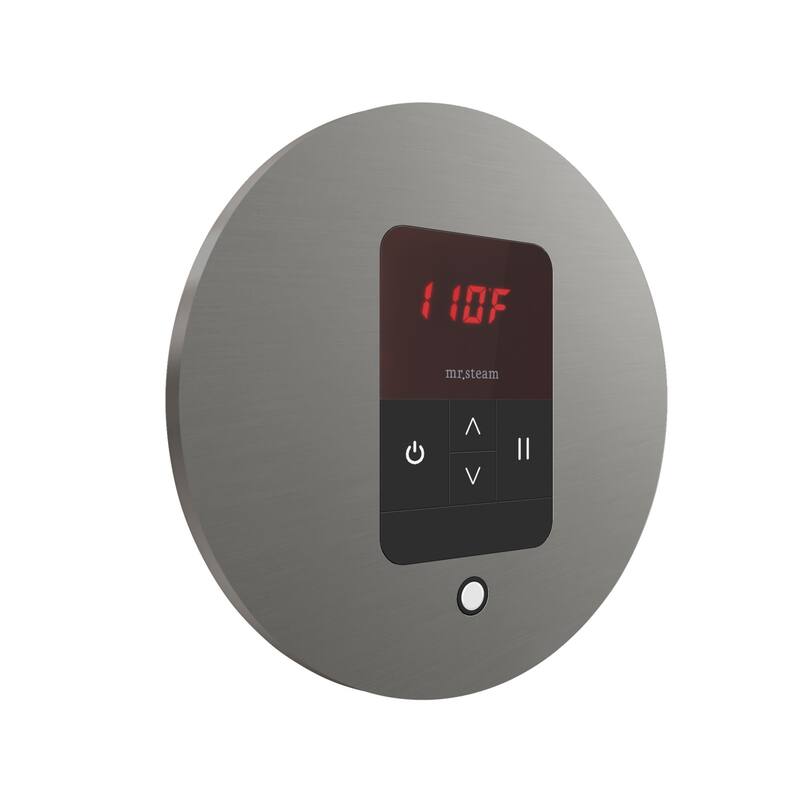 Mr Steam ITRD Itempo Round Steam Shower Control and Steamhead