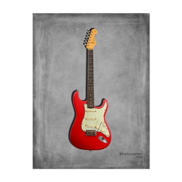 Toronto Ontario Canada Fender Stratocaster 63 Guitar Art Print