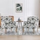 preview thumbnail 33 of 36, EROMMY Floral Accent Chair for Living Room, Upholstered Wingback Armchair with Pillow.