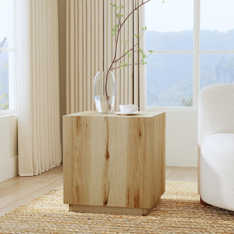 Classic Home Layne 20" Square End Table - Natural