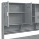 preview thumbnail 17 of 35, 2 Color Modern Full Size Wooden Daybed with 2 Drawers, All-in-One Cabinet and Shelf