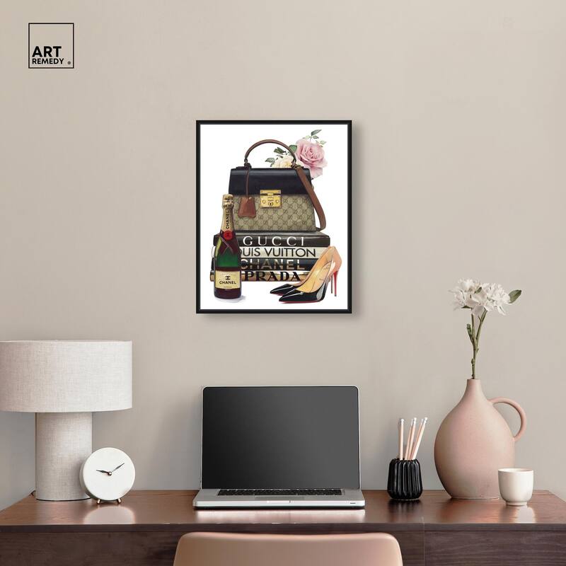 Let's Go Out Tonight Canvas by Art Remedy