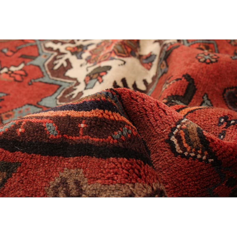 ECARPETGALLERY Hand-knotted Anadol Dark Red Wool Rug - 4'4 x 6'5