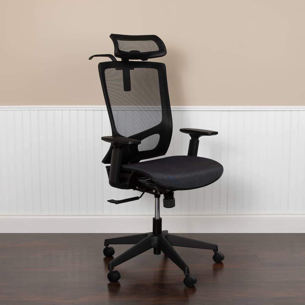Ergonomic Mesh Office Chair with Synchro-tilt