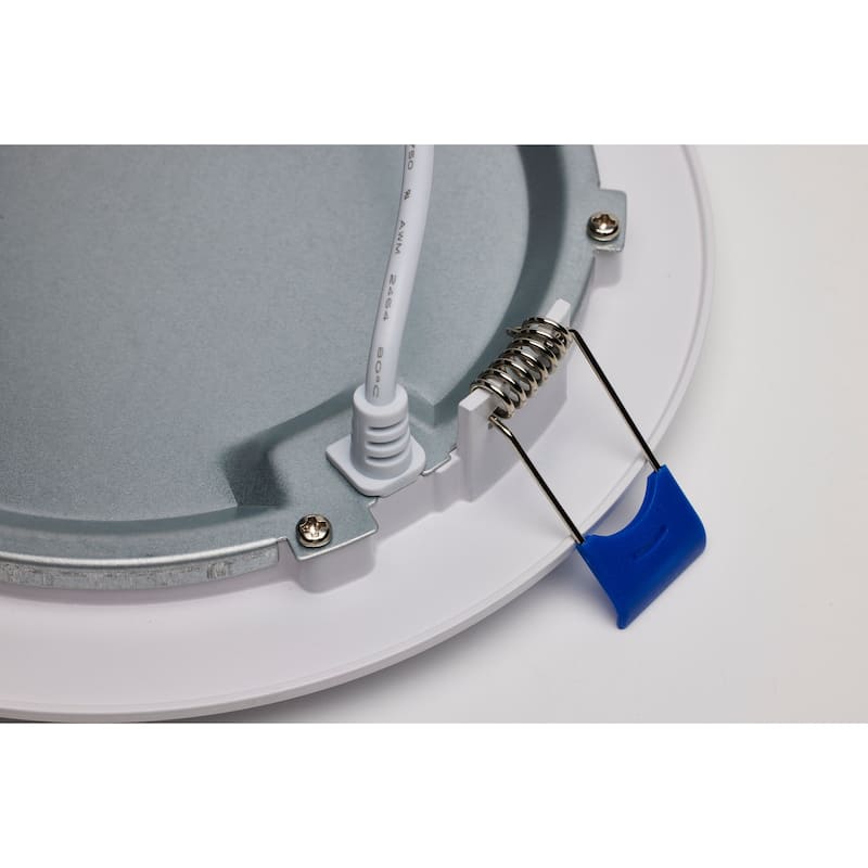 Starfish 11W LED Direct Wire Downlight 6-Inch Remote Driver RGBTW Round White