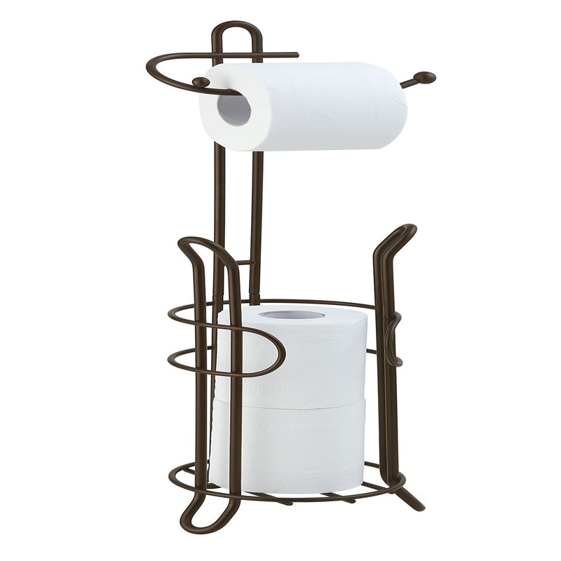 Bathroom Toilet Tissue Paper Roll Storage - 23.6 x 7.7 x 7.1