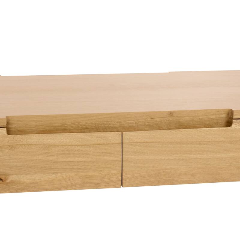 SAFAVIEH Couture Riverside Oak Wood Coffee Table - 42"W x 24"D x 16"H