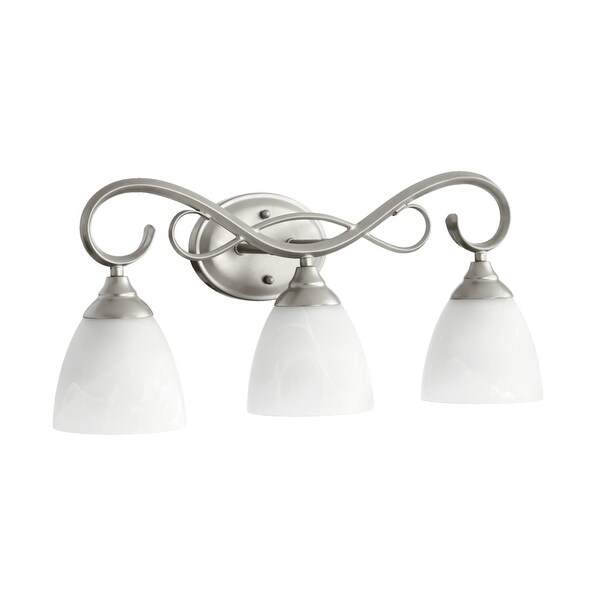 Quorum International 5108-3 Powell 3 Light Bathroom Vanity Light