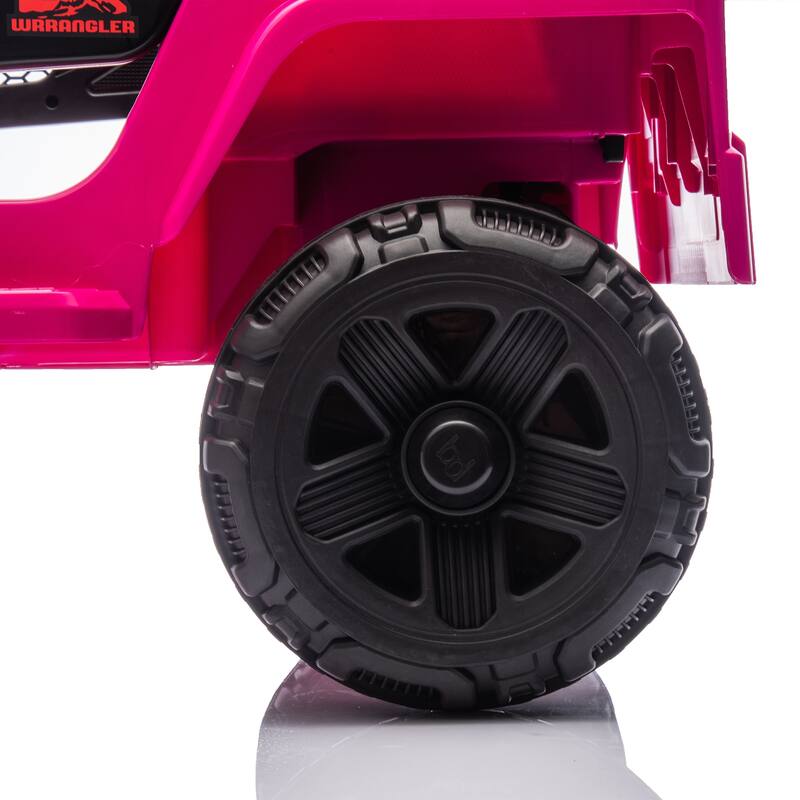 Christmas Gift 12V Ride-On Truck for Kids, Remote Control, Educational Features, Bluetooth