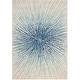preview thumbnail 32 of 89, SAFAVIEH Evoke Juli Abstract Boho Burst Rug 4' x 6' - Royal/Ivory - Rectangle