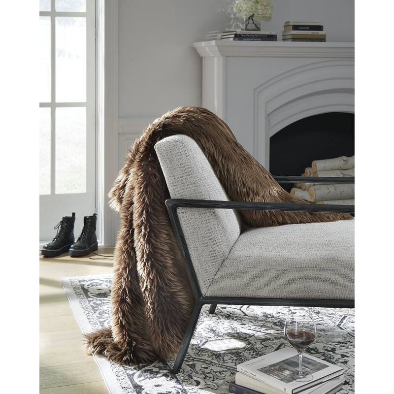 Signature Design by Ashley Bellethrone Brown Throw