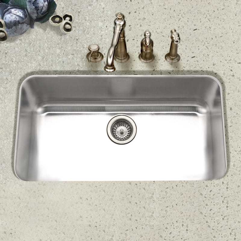 Houzer STL-3600-C Eston 32-3/8" Undermount Single Basin Stainless