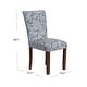 preview thumbnail 43 of 74, HomePop Classic Parsons Medallion Dining Chair (Set of 2)