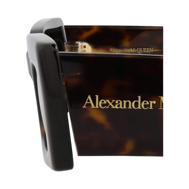 Alexander McQueen Square-Frame Recycled Acetate Sunglasses