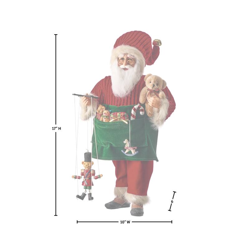 17" Old St Nick Workshop