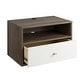 preview thumbnail 42 of 64, Prepac Floating Nightstand