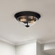 preview thumbnail 16 of 28, 13" Prominence Home Designer Series Flush Mount Bowl Light