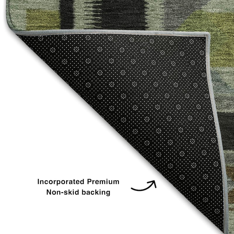 Premium Washable Super Soft Global Medallion Mayfield Rug