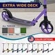 preview thumbnail 27 of 62, Outdoor Cruiser Kick Scooter for Ages 6+, for Kids, Teens, and Adult, Max Load 250 LBS, Foldable, 8-inch Big Wheels,