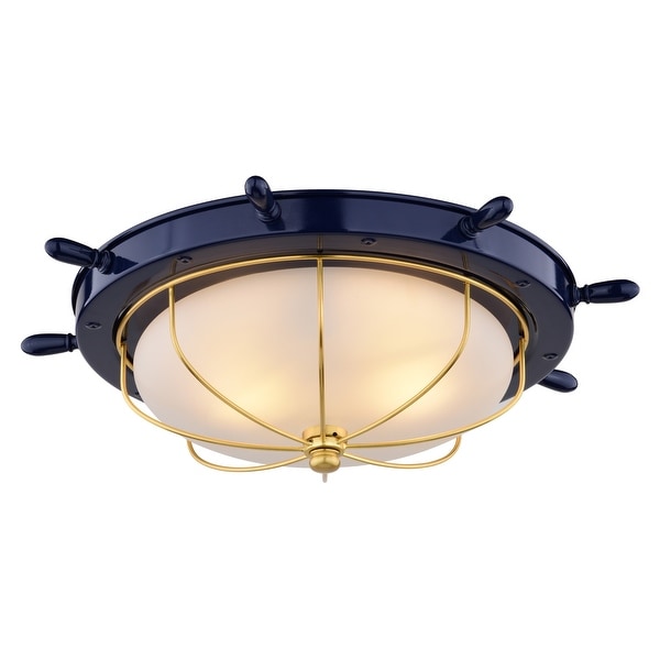 Ship wheel ceiling light cheap