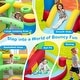 preview thumbnail 8 of 7, Music-Themed Kids Inflatable Castle Bounce House, Blower Not Included - 116" x 114" x 75"