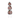 30" Metal Stacked Pumpkin Stake