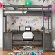preview thumbnail 11 of 16, Full Size Loft Bed with U-shaped Desk,Drawers and Storage Shelves for Home