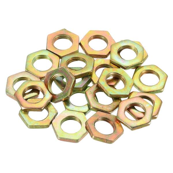 20pcs M14x1.5 Steel Hex Nuts Hardware Nuts Screw Bolt Fasteners 4mm