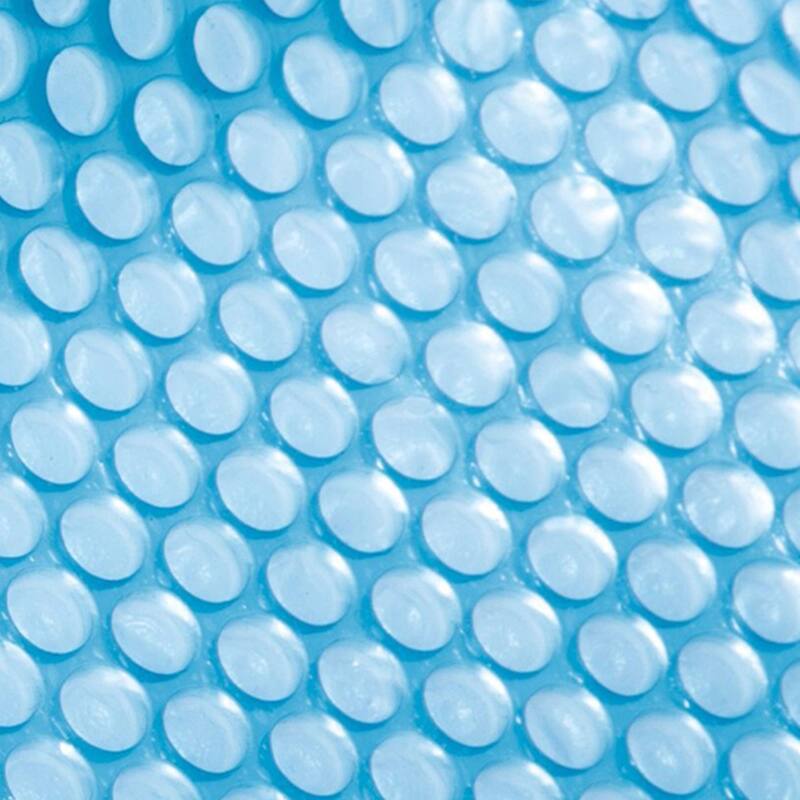 Intex 16 Foot Round Easy Set Outdoor Backyard Swimming Pool Cover, Blue (2 Pack) - 7.98