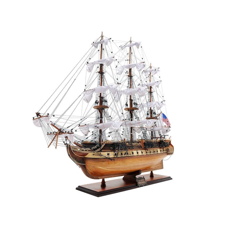 Ultimate USS Constitution Combo: A Model Ship and Classic Hat