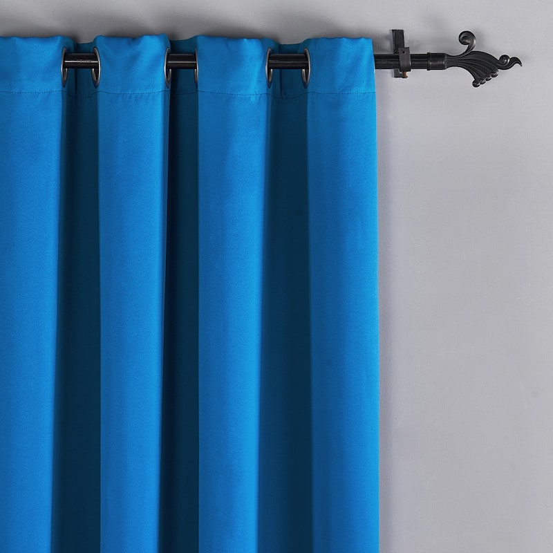 Blackout Window Panel Curtain Set (2 Panels and 2 matching Tie Backs)