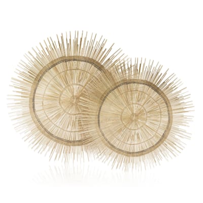 Global Crafts Medium 90cm Sun Circle Wall Decor - N/A