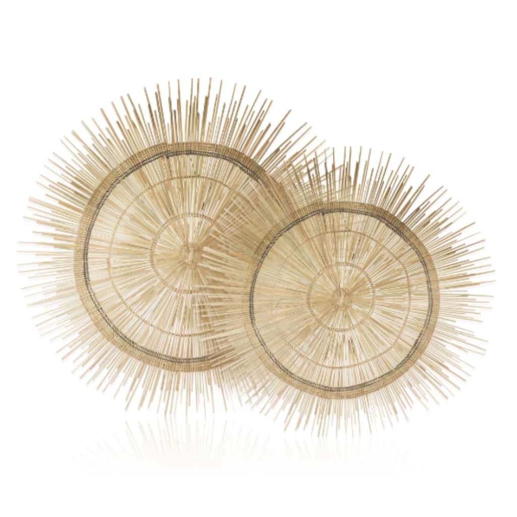 Global Crafts Medium 90cm Sun Circle Wall Decor - N/A