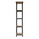 preview thumbnail 9 of 11, Myra Vintage Industrial Modern Rustic 3-piece TV Stand & 40-inch Bookcase Set by iNSPIRE Q Classic