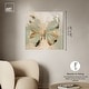 preview thumbnail 9 of 15, Sage Butterfly Colorful Canvas Wall Art by Art Remedy, Gallery Wrapped