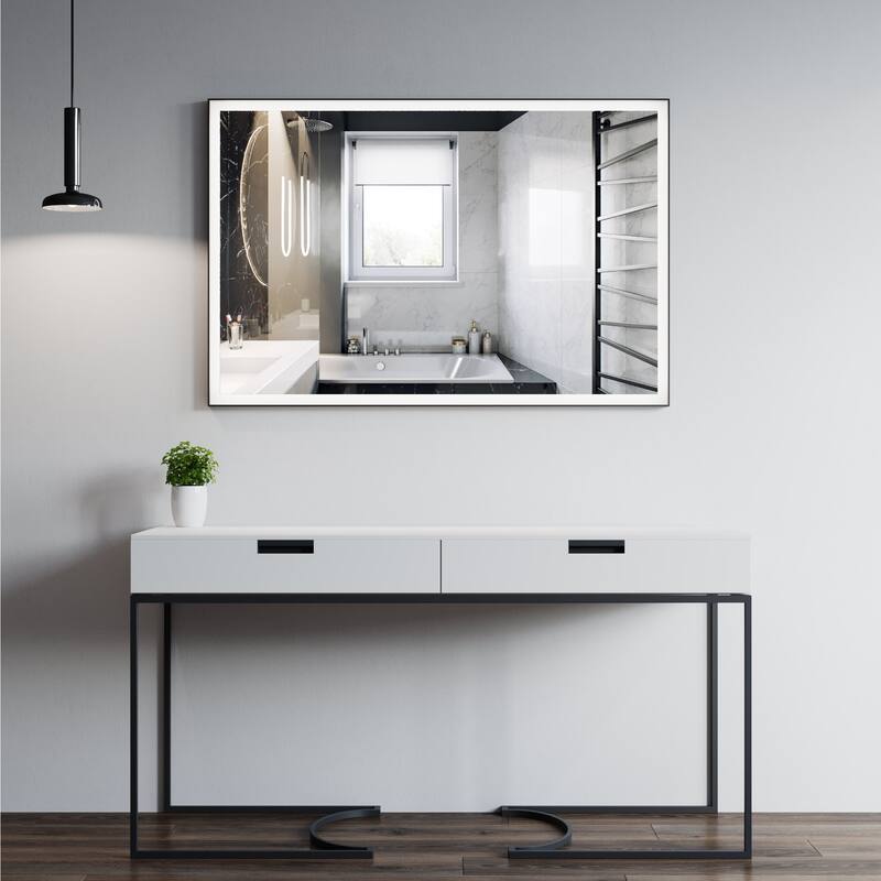 Faulkner LED Mirror - Rectangle 32" High