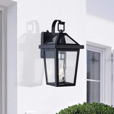 Maxax Black Metal Outdoor Wall Light