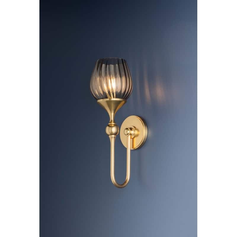 Hudson Valley Lighting 6918 Chatton 17" Tall Wall Sconce with Fluted